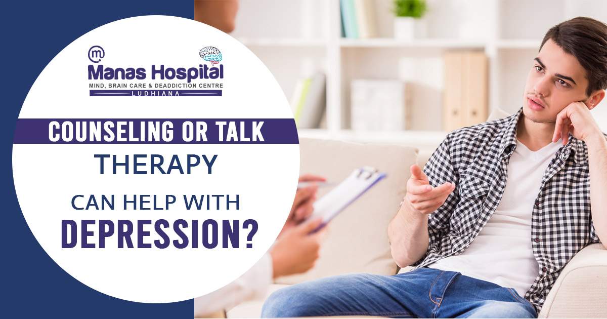 counseling or talk therapy can help with Depression
