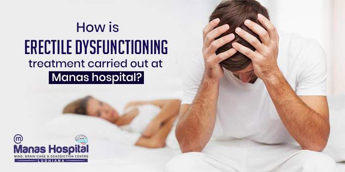 How is erectile dysfunctioning treatment carried out at Manas hospital